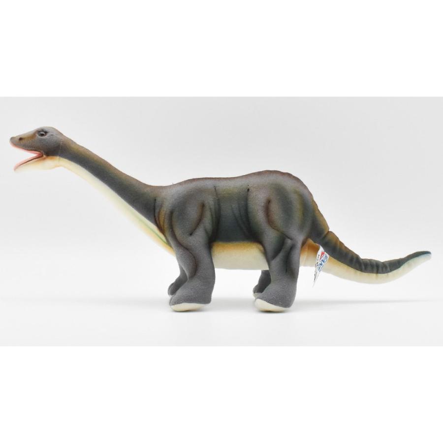 ブロントサウルス ぬいぐるみ 恐竜 きょうりゅう リアル HANSA ハンサ 6134 動物 置物 インテリア プレゼント 知育 こども｜dearbear｜02