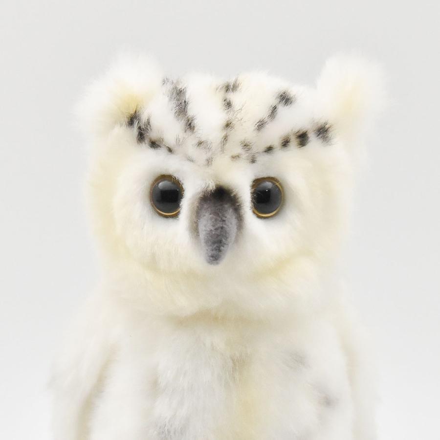 BH6155 シロフクロウ HANSA　しろふくろう 白梟 とり トリ 鳥 ぬいぐるみ リアル | HANSA（ぬいぐるみ） | 03