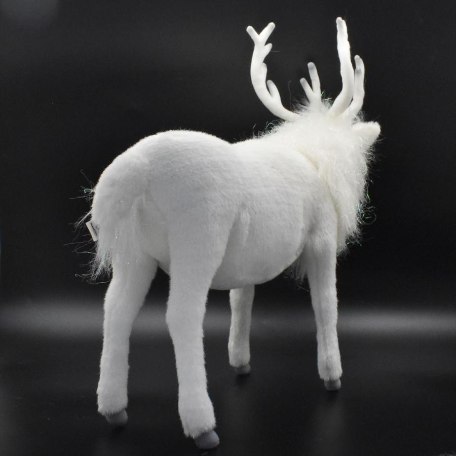 BH6190 シロトナカイ HANSA　しろとなかい 白馴鹿 ぬいぐるみ リアル | HANSA（ぬいぐるみ） | 02