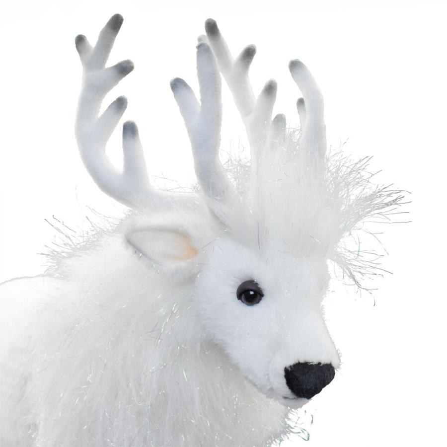 BH6190 シロトナカイ HANSA　しろとなかい 白馴鹿 ぬいぐるみ リアル | HANSA（ぬいぐるみ） | 03