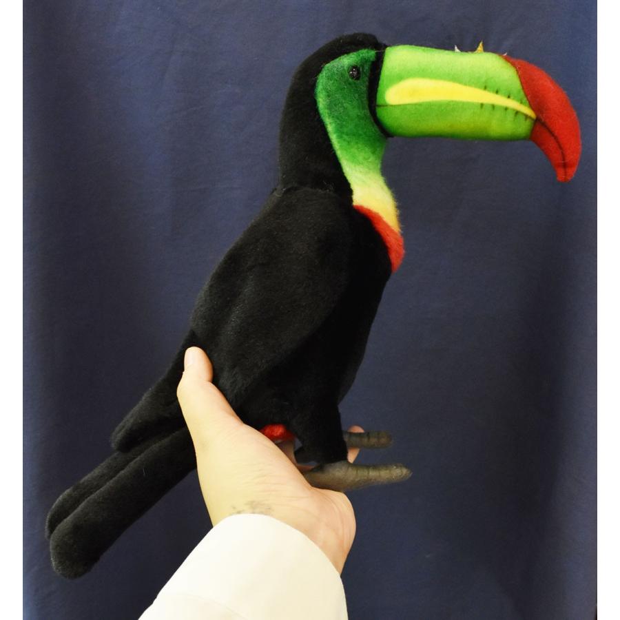 BH6408 オオハシ HANSA　おおはし とり トリ 鳥 ぬいぐるみ リアル | HANSA（ぬいぐるみ） | 08