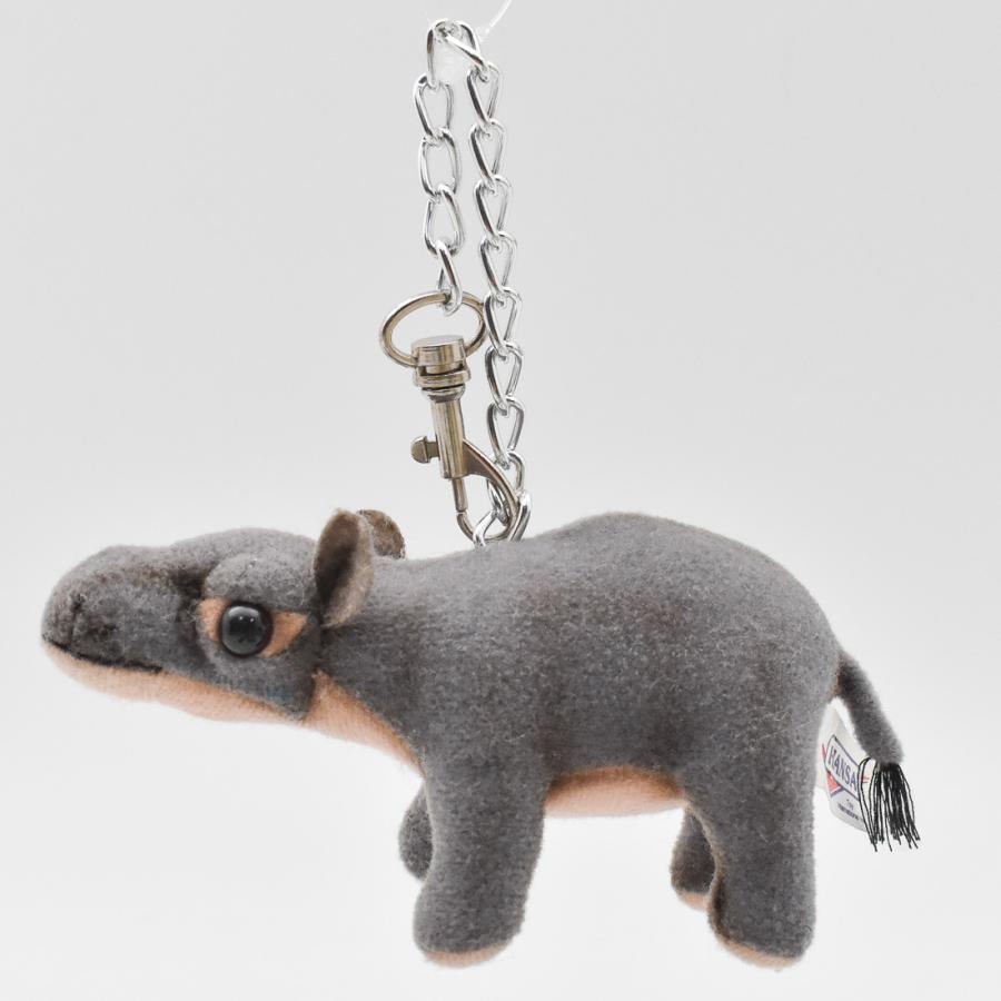 BH6417 カバ キーチェーン HANSA　かば 河馬 キーホルダー リアル | HANSA（ぬいぐるみ） | 01