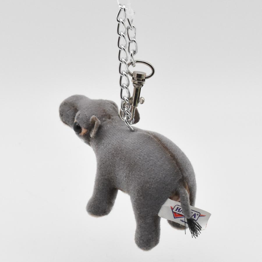 BH6417 カバ キーチェーン HANSA　かば 河馬 キーホルダー リアル | HANSA（ぬいぐるみ） | 02