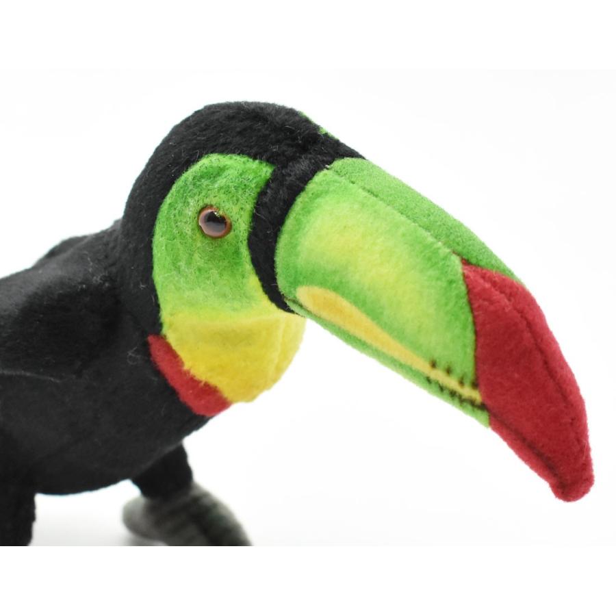 BH6418 オオハシ HANSA　おおはし とり トリ 鳥 ぬいぐるみ リアル | HANSA（ぬいぐるみ） | 03