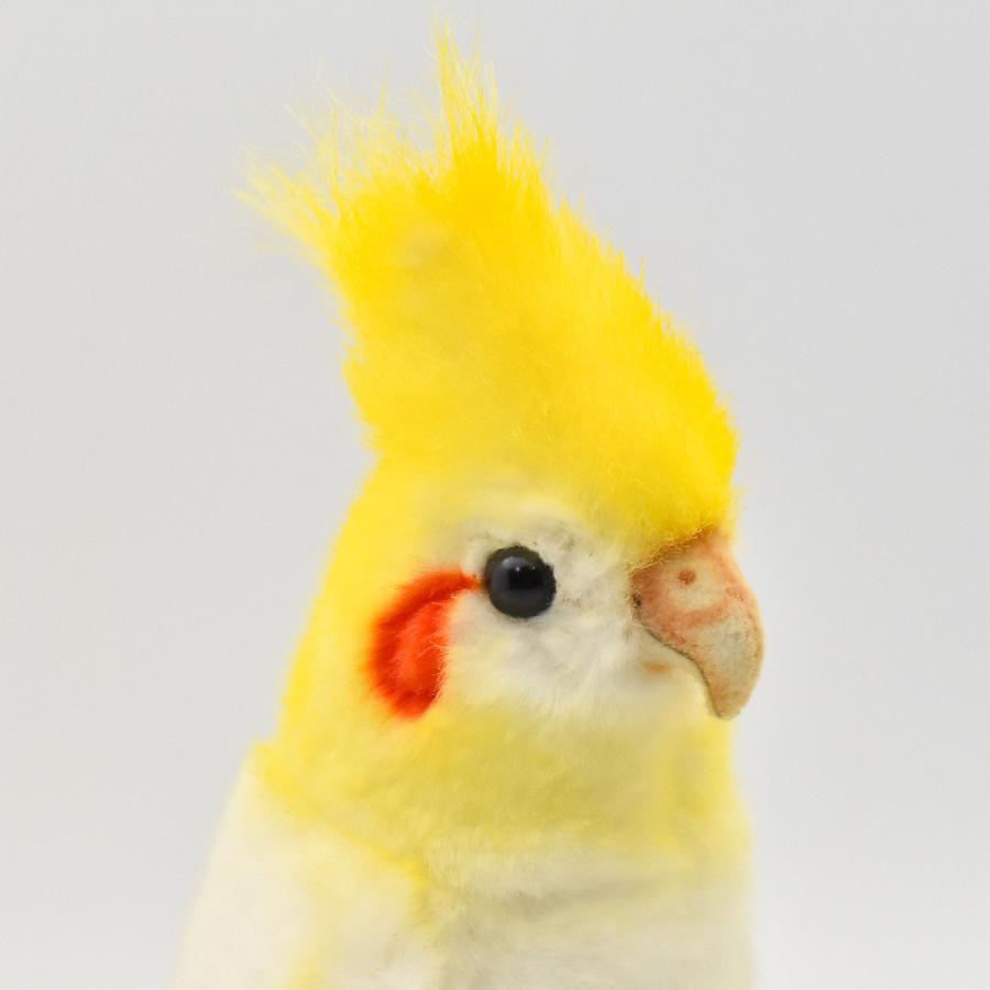 BH6457 オカメインコ ルチノー HANSA　おかめいんこ るちのー とり トリ 鳥 ぬいぐるみ リアル | HANSA（ぬいぐるみ） | 03
