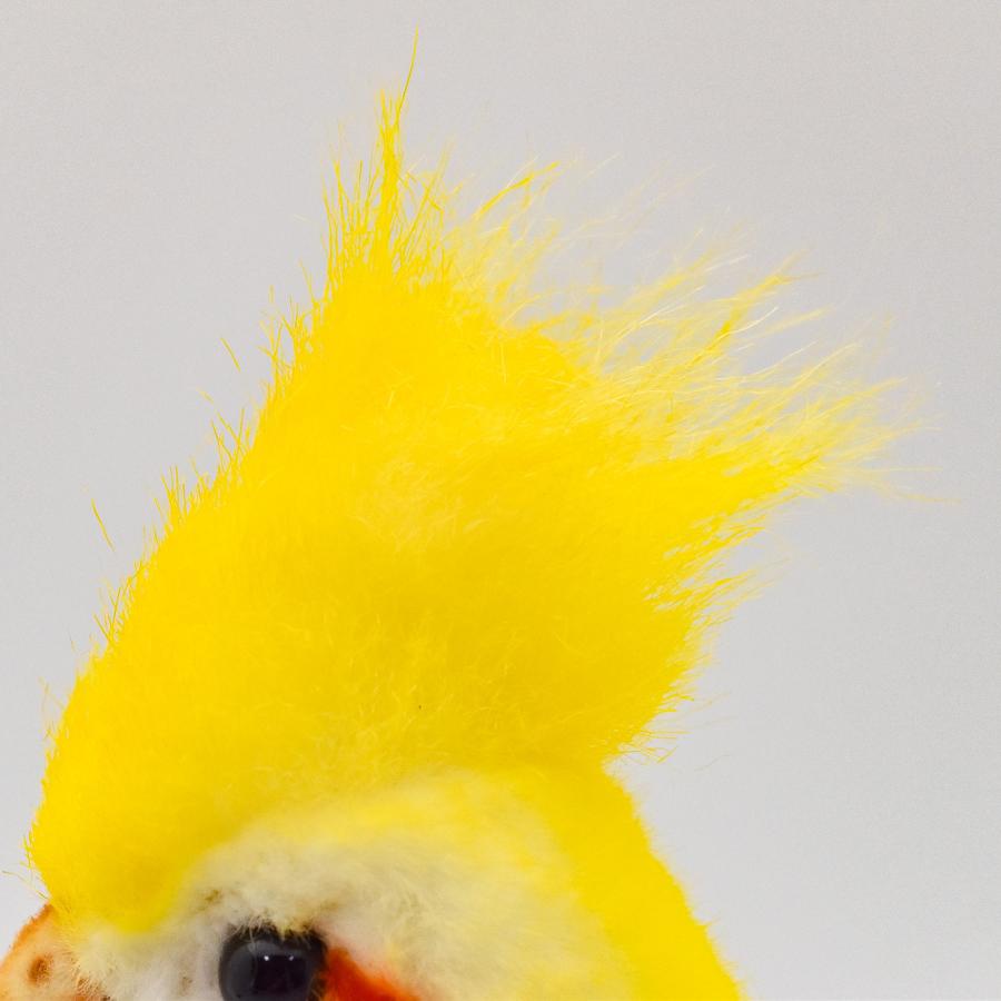 BH6457 オカメインコ ルチノー HANSA　おかめいんこ るちのー とり トリ 鳥 ぬいぐるみ リアル | HANSA（ぬいぐるみ） | 05