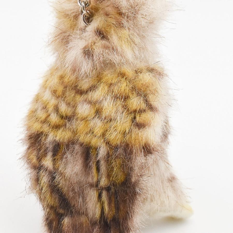 BH6460 フクロウ キーチェーン HANSA　ふくろう 梟 とり トリ 鳥 キーホルダー リアル | HANSA（ぬいぐるみ） | 04