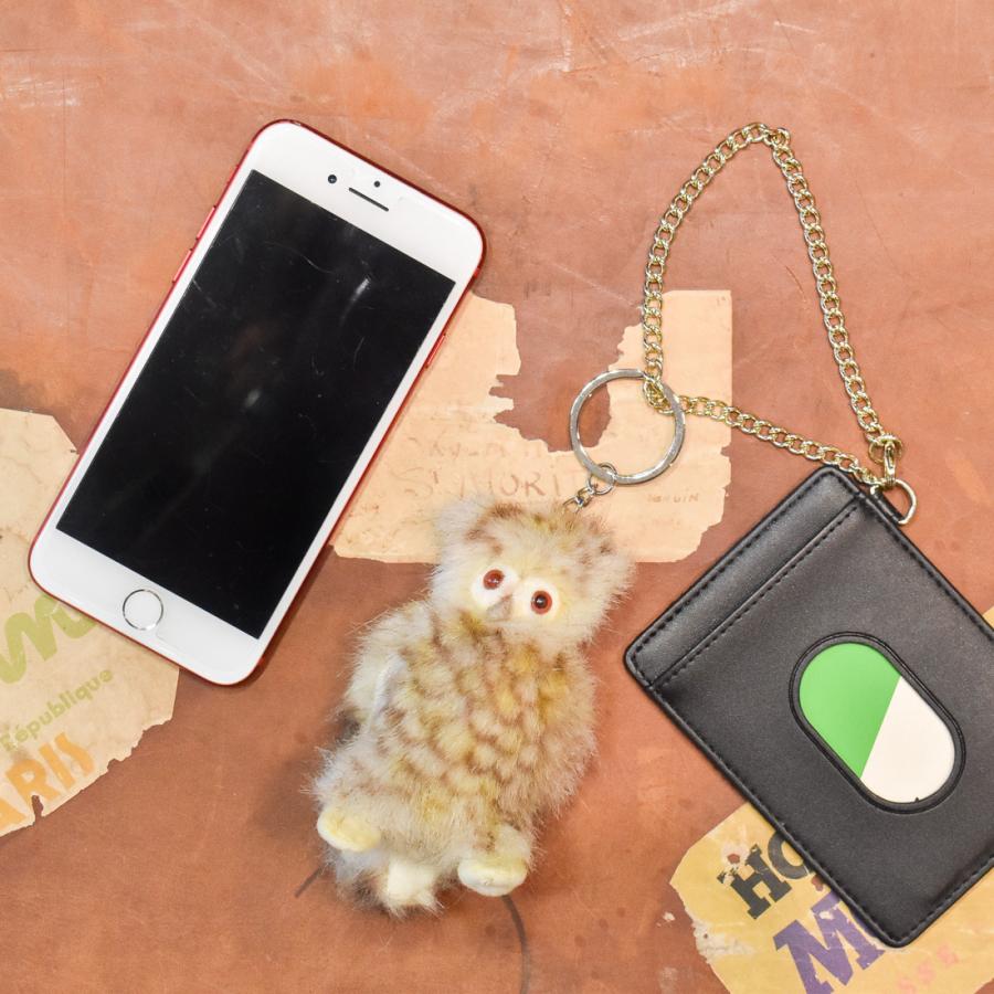 BH6460 フクロウ キーチェーン HANSA　ふくろう 梟 とり トリ 鳥 キーホルダー リアル | HANSA（ぬいぐるみ） | 05