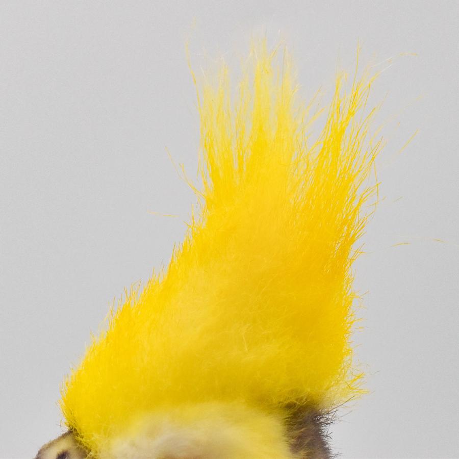 BH6470 オカメインコ グレー HANSA　おかめいんこ ぐれー とり トリ 鳥 ぬいぐるみ リアル | HANSA（ぬいぐるみ） | 05