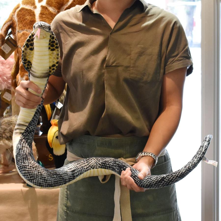 BH6472 キングコブラ HANSA　きんぐこぶら 蛇 へび ヘビ ぬいぐるみ リアル | HANSA（ぬいぐるみ） | 07