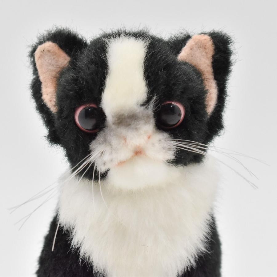 BH6487 ネコ 仔 ブラック HANSA　ねこ 猫 くろ 黒 こども 子供 ぬいぐるみ リアル | HANSA（ぬいぐるみ） | 03