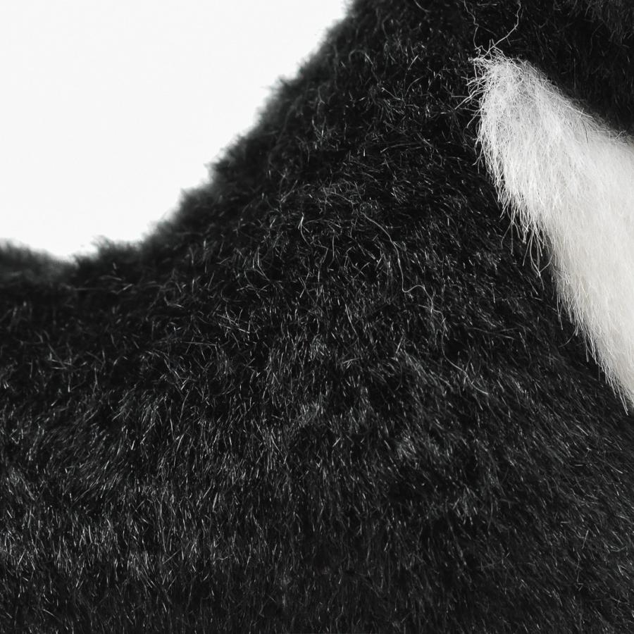 BH6487 ネコ 仔 ブラック HANSA　ねこ 猫 くろ 黒 こども 子供 ぬいぐるみ リアル | HANSA（ぬいぐるみ） | 04