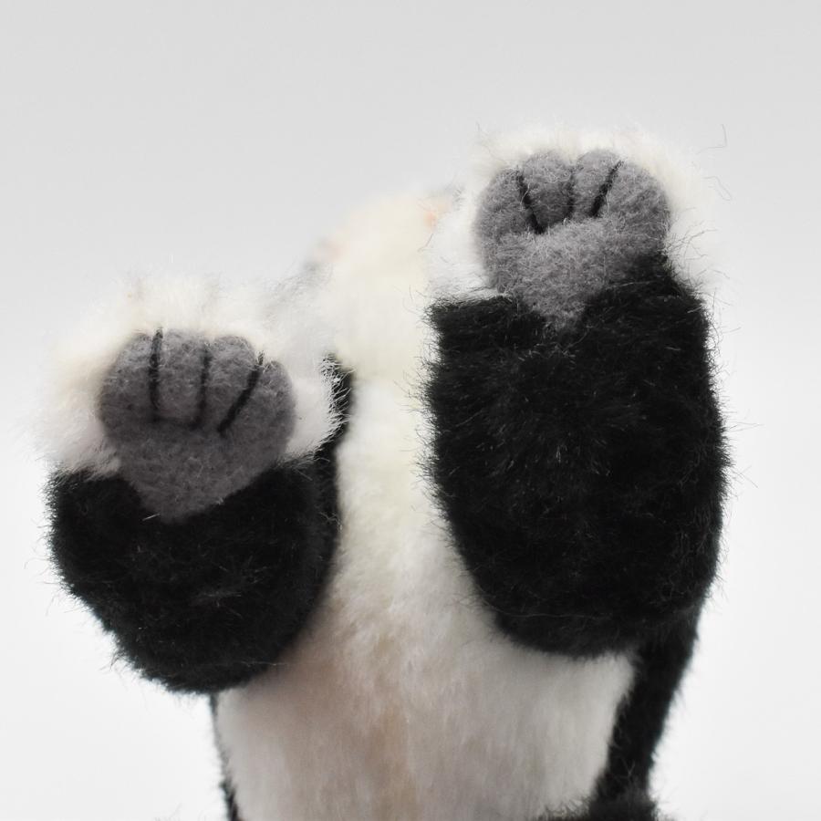 BH6487 ネコ 仔 ブラック HANSA　ねこ 猫 くろ 黒 こども 子供 ぬいぐるみ リアル | HANSA（ぬいぐるみ） | 05