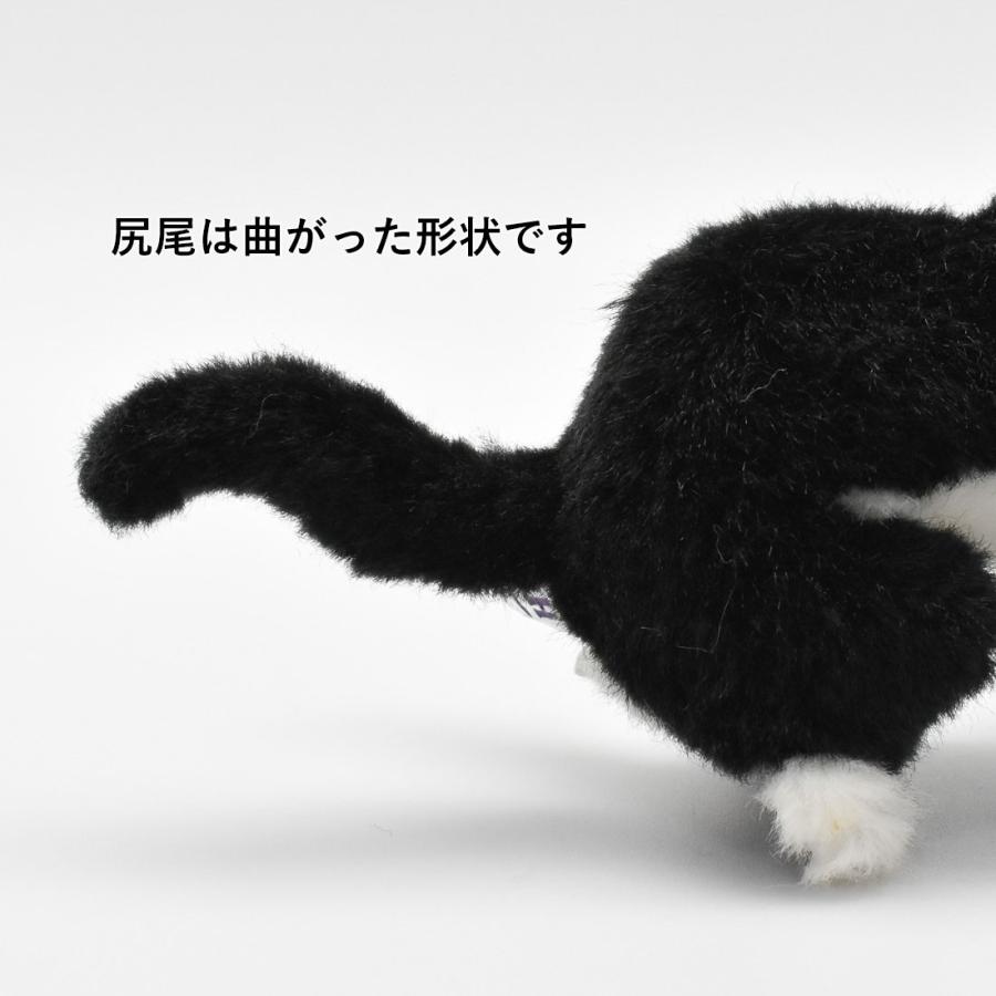 BH6487 ネコ 仔 ブラック HANSA　ねこ 猫 くろ 黒 こども 子供 ぬいぐるみ リアル | HANSA（ぬいぐるみ） | 06