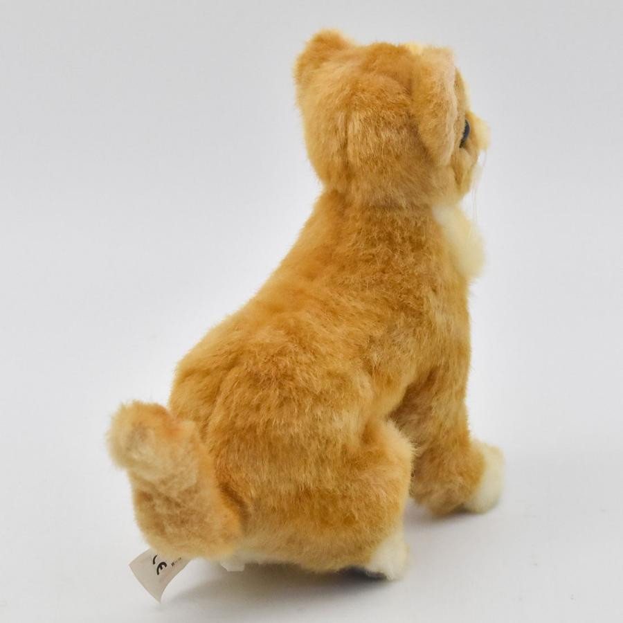 BH6489 ネコ 仔 ベージュ HANSA　ねこ 猫 こども 子供 ぬいぐるみ リアル | HANSA（ぬいぐるみ） | 02