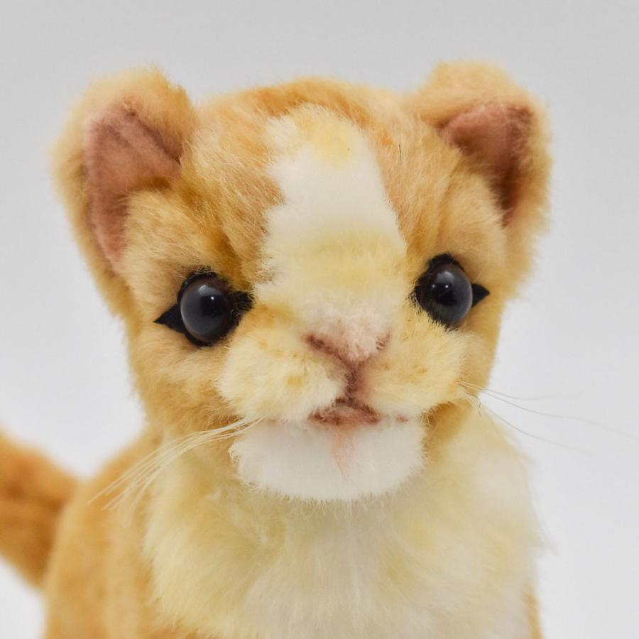 BH6489 ネコ 仔 ベージュ HANSA　ねこ 猫 こども 子供 ぬいぐるみ リアル | HANSA（ぬいぐるみ） | 03