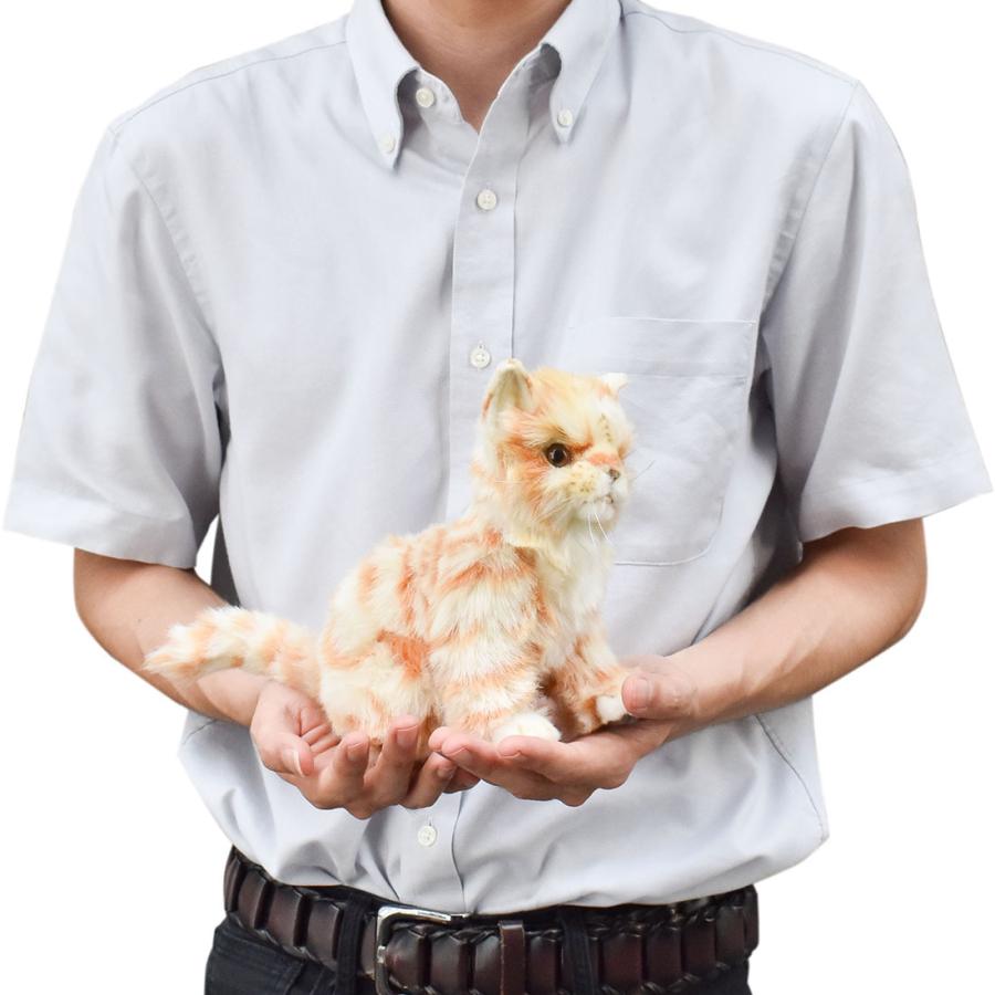 BH6492 ネコ 仔 ジンジャー HANSA　ねこ 猫 こども 子供 ぬいぐるみ リアル | HANSA（ぬいぐるみ） | 08