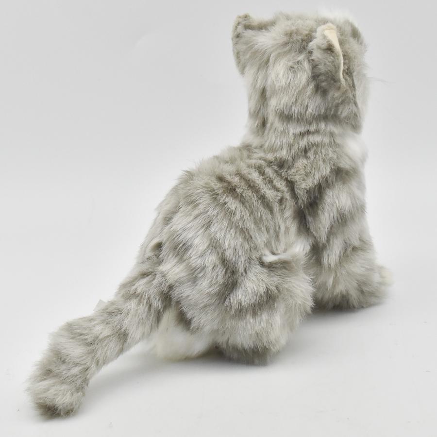 HANSA BH6493 ネコ 仔 グレー ねこ 猫 こども 子供 ぬいぐるみ リアル