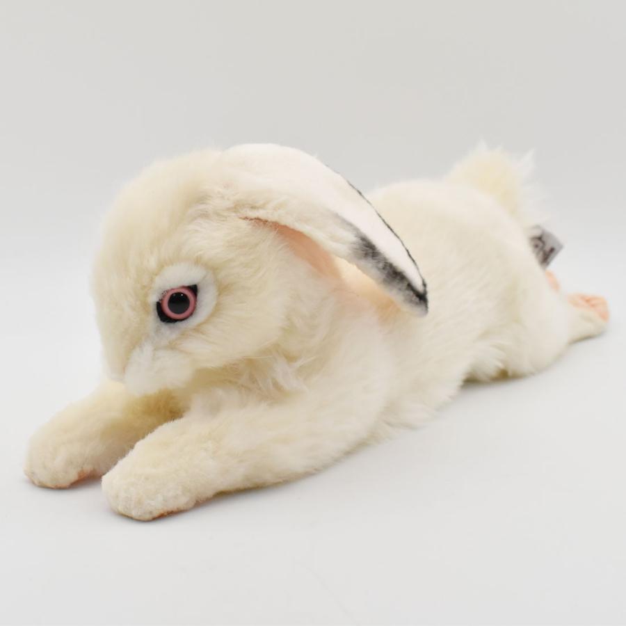HANSA BH6523 シロウサギ しろうさぎ 白兎 ぬいぐるみ リアル 爆買 母