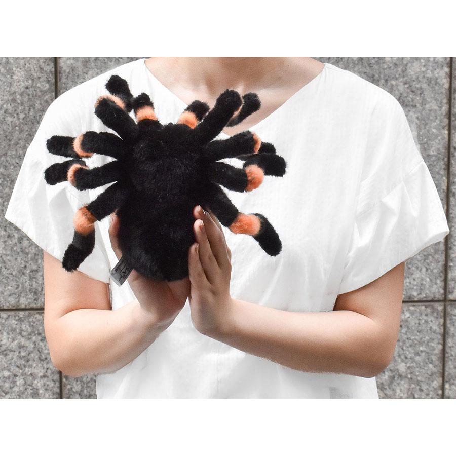BH6558 タランチュラ オレンジニー HANSA　たらんちゅら くも 蜘蛛 昆虫 むし ぬいぐるみ リアル ハロウィン | HANSA（ぬいぐるみ） | 06