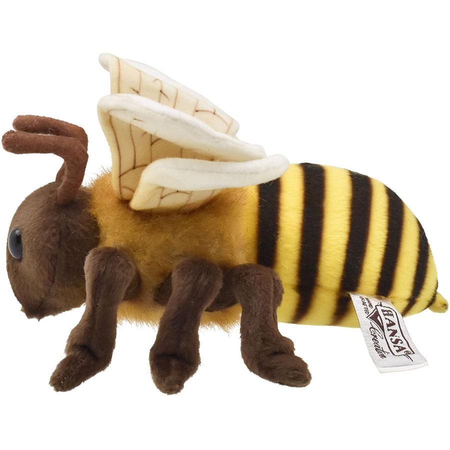 ミツバチ ぬいぐるみ リアル HANSA ハンサ 6565 動物 置物 インテリア プレゼント｜dearbear｜02