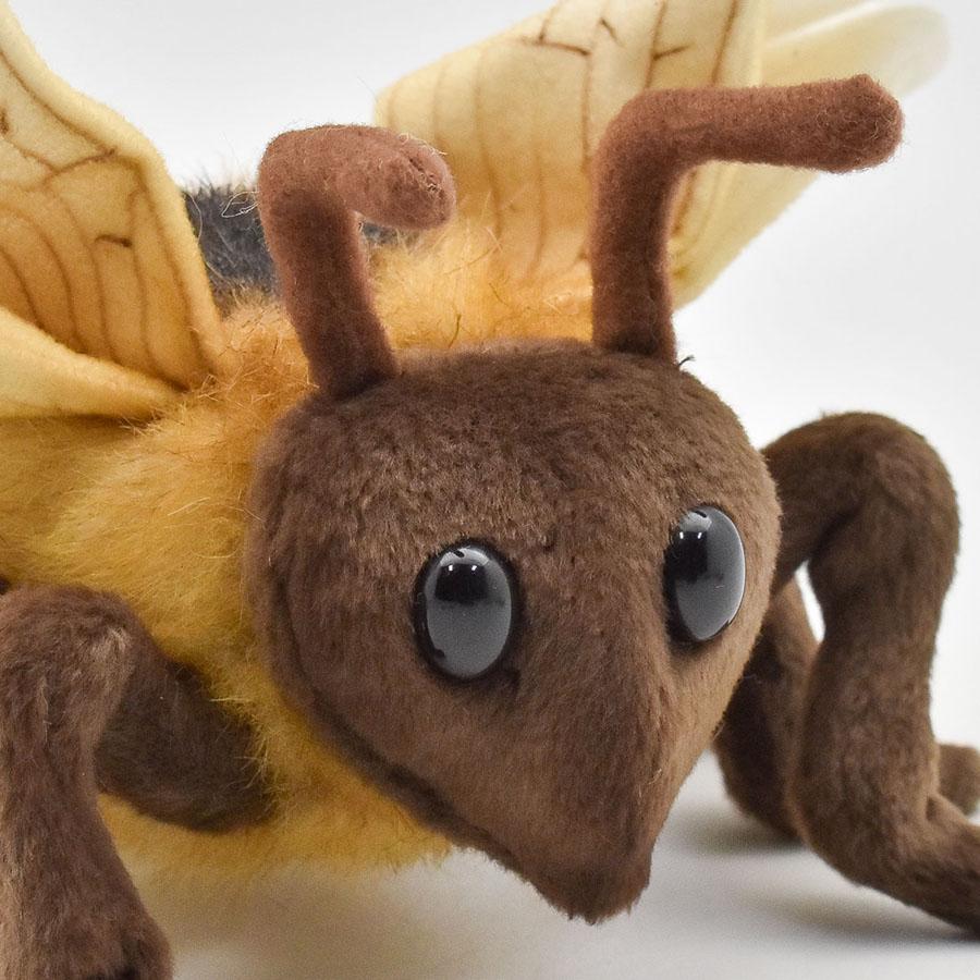 BH6565 ミツバチ HANSA　みつばち 蜜蜂 昆虫 むし ぬいぐるみ リアル | HANSA（ぬいぐるみ） | 04