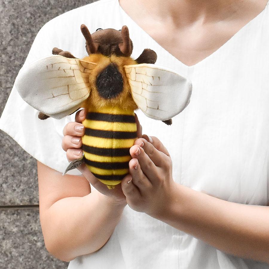 BH6565 ミツバチ HANSA　みつばち 蜜蜂 昆虫 むし ぬいぐるみ リアル | HANSA（ぬいぐるみ） | 07