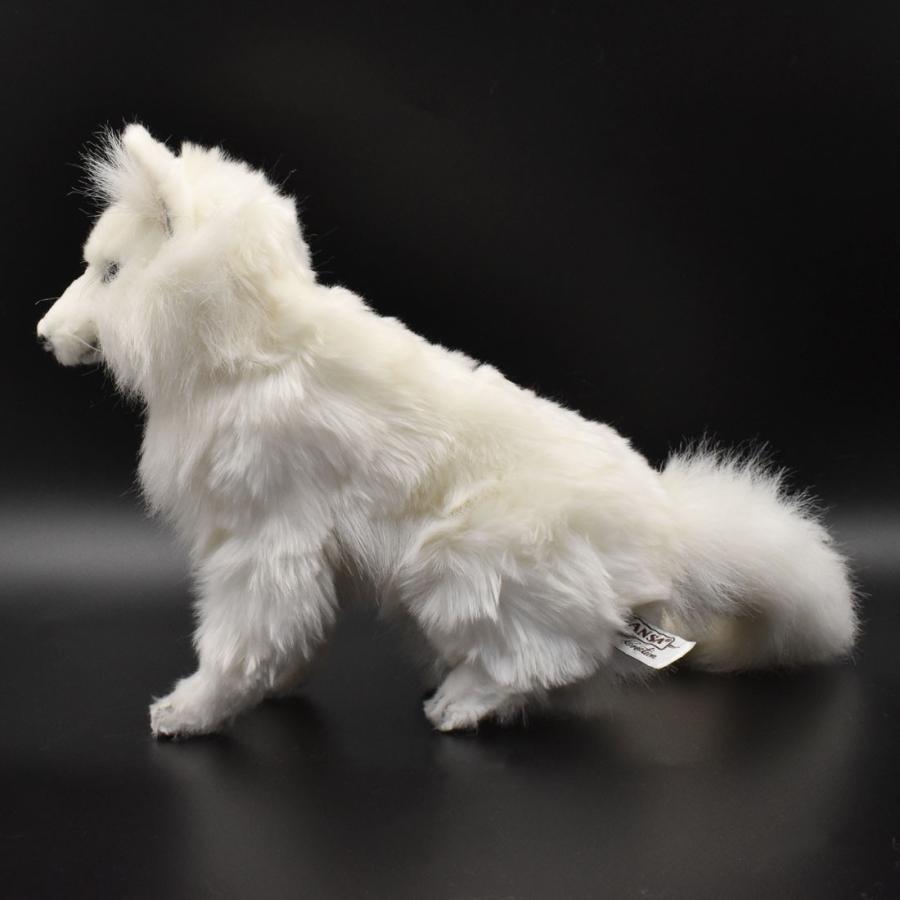 BH6823 ホッキョクギツネ HANSA　ほっきょくぎつね 北極狐 きつね キツネ ぬいぐるみ リアル | HANSA（ぬいぐるみ） | 01