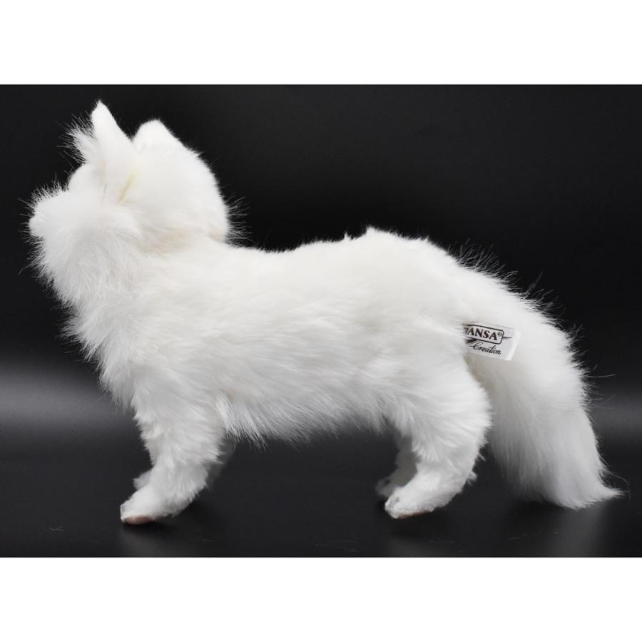 BH6824 ホッキョクギツネ HANSA　ほっきょくぎつね 北極狐 きつね キツネ ぬいぐるみ リアル | HANSA（ぬいぐるみ） | 01