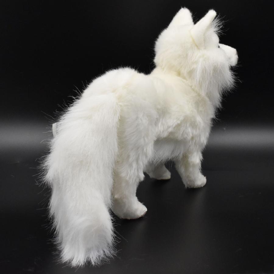 BH6824 ホッキョクギツネ HANSA　ほっきょくぎつね 北極狐 きつね キツネ ぬいぐるみ リアル | HANSA（ぬいぐるみ） | 02