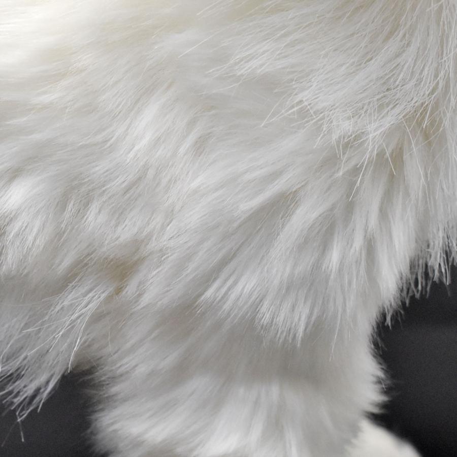 BH6824 ホッキョクギツネ HANSA　ほっきょくぎつね 北極狐 きつね キツネ ぬいぐるみ リアル | HANSA（ぬいぐるみ） | 04