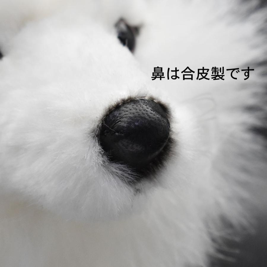 BH6824 ホッキョクギツネ HANSA　ほっきょくぎつね 北極狐 きつね キツネ ぬいぐるみ リアル | HANSA（ぬいぐるみ） | 06
