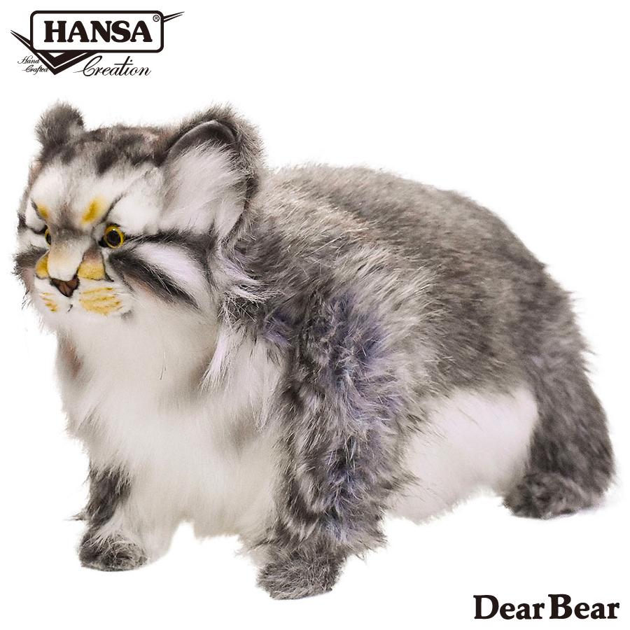 マヌルネコ ぬいぐるみ まぬるねこ リアル HANSA ハンサ 7077 動物