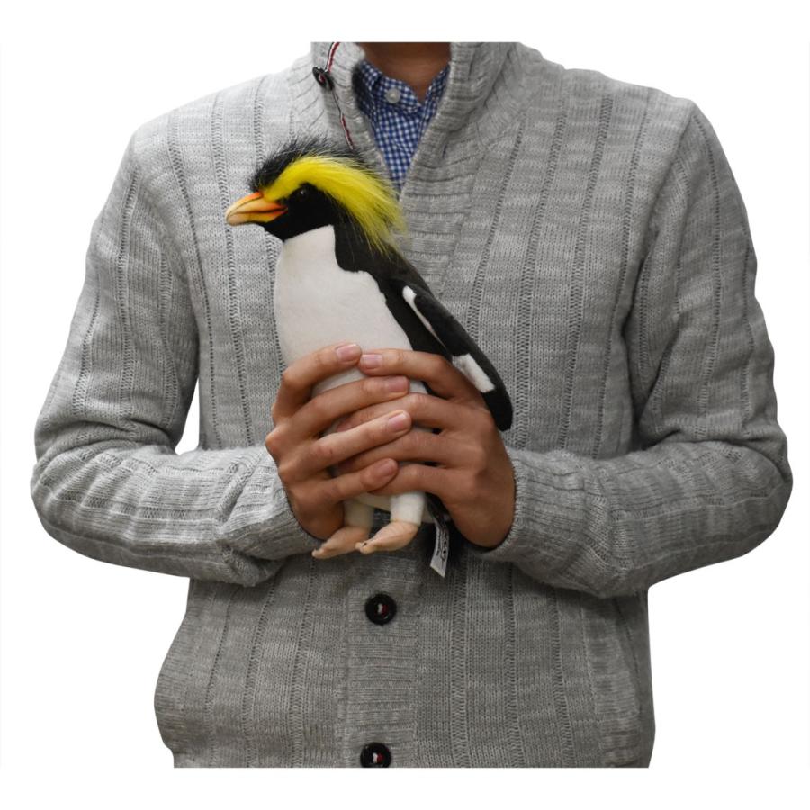 BH7097 イワトビペンギン HANSA　いわとびぺんぎん ぬいぐるみ リアル | HANSA（ぬいぐるみ） | 07