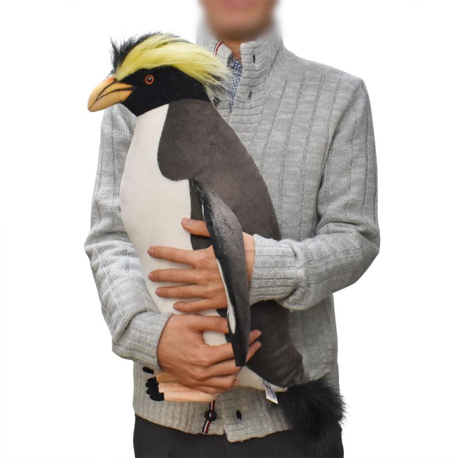 BH7120 イワトビペンギン HANSA　いわとびぺんぎん ぬいぐるみ リアル | HANSA（ぬいぐるみ） | 07