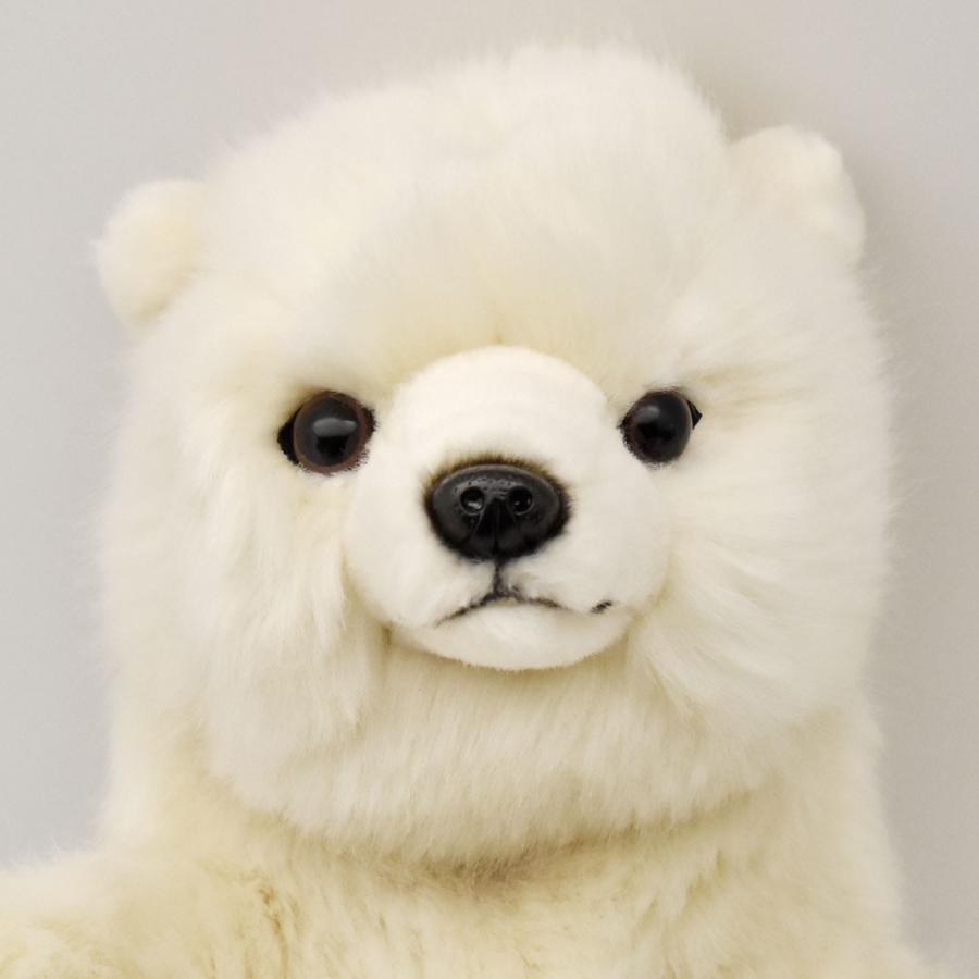 BH7158 ホッキョクグマ ハンドパペット HANSA　ほっきょくぐま 北極熊 くま クマ リアル | HANSA（ぬいぐるみ） | 03