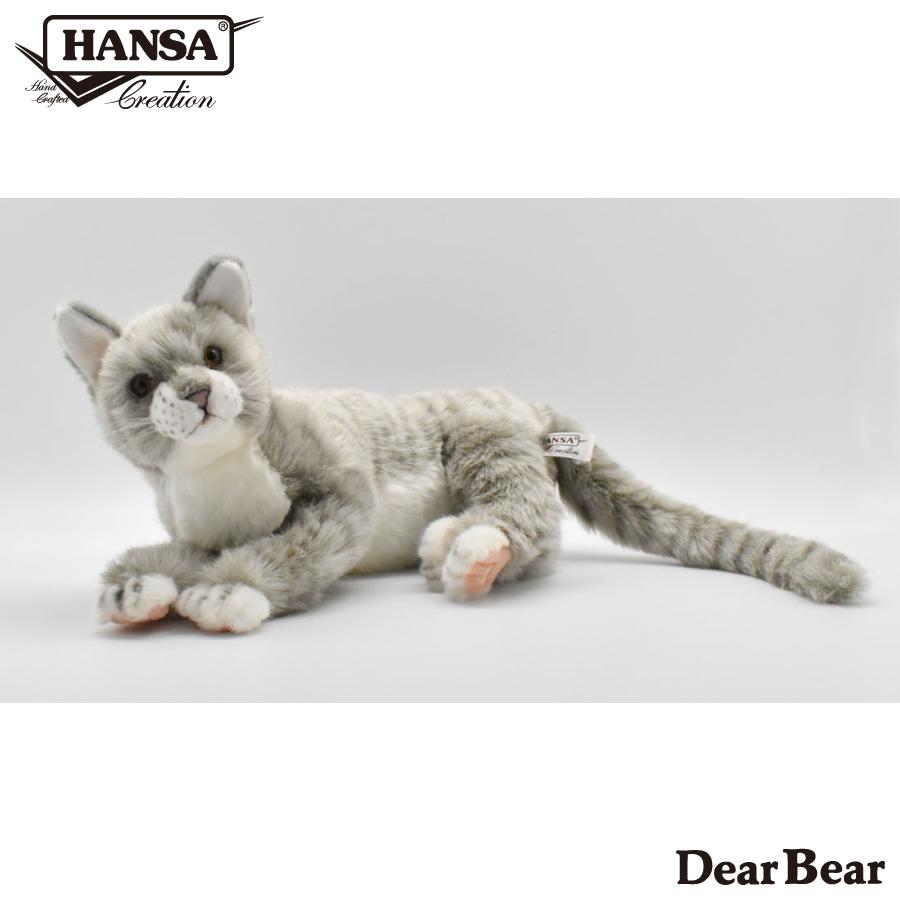 HANSA(ぬいぐるみ) BH7198 ネコ グレー HANSA ねこ 猫 HANSA(ぬいぐるみ) BH7198 ネコ グレー HANSA ねこ 猫