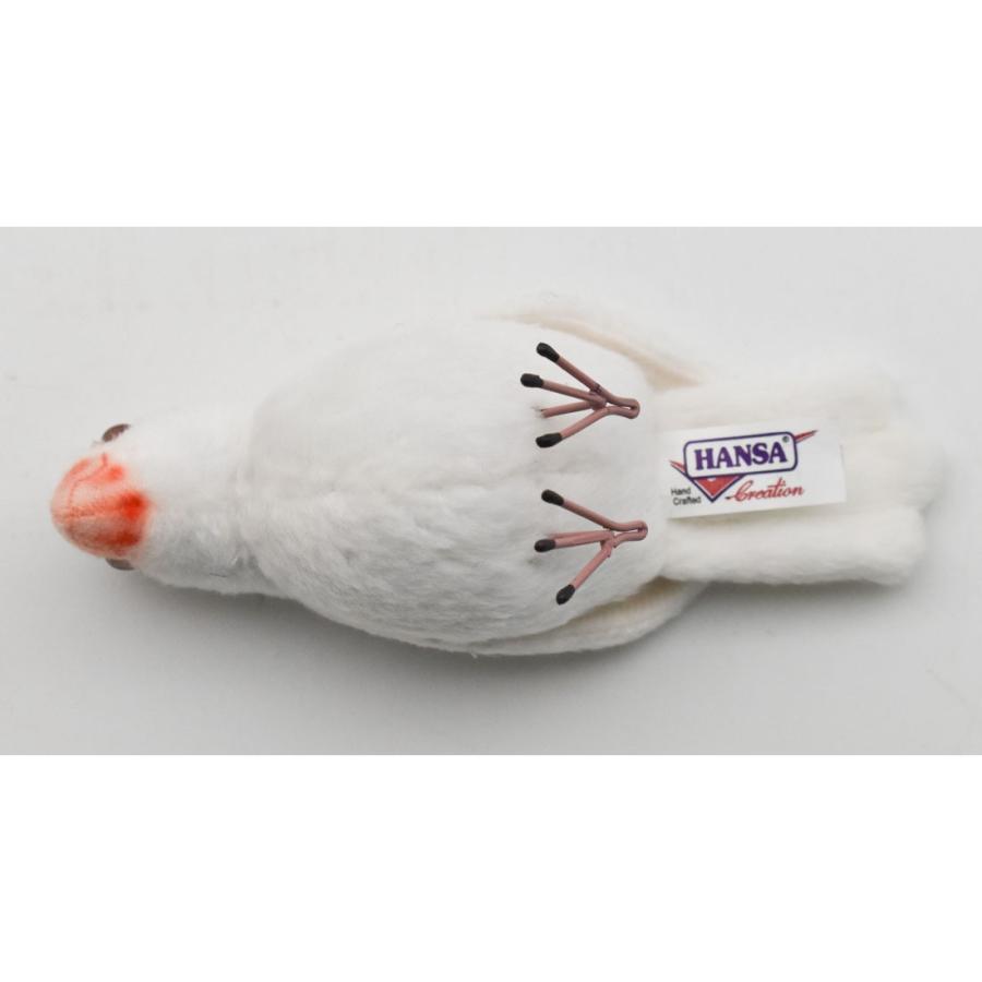 HANSA(ぬいぐるみ) BH7244 シロブンチョウ HANSA しろぶん HANSA(ぬいぐるみ) BH7244 シロブンチョウ HANSA しろぶん