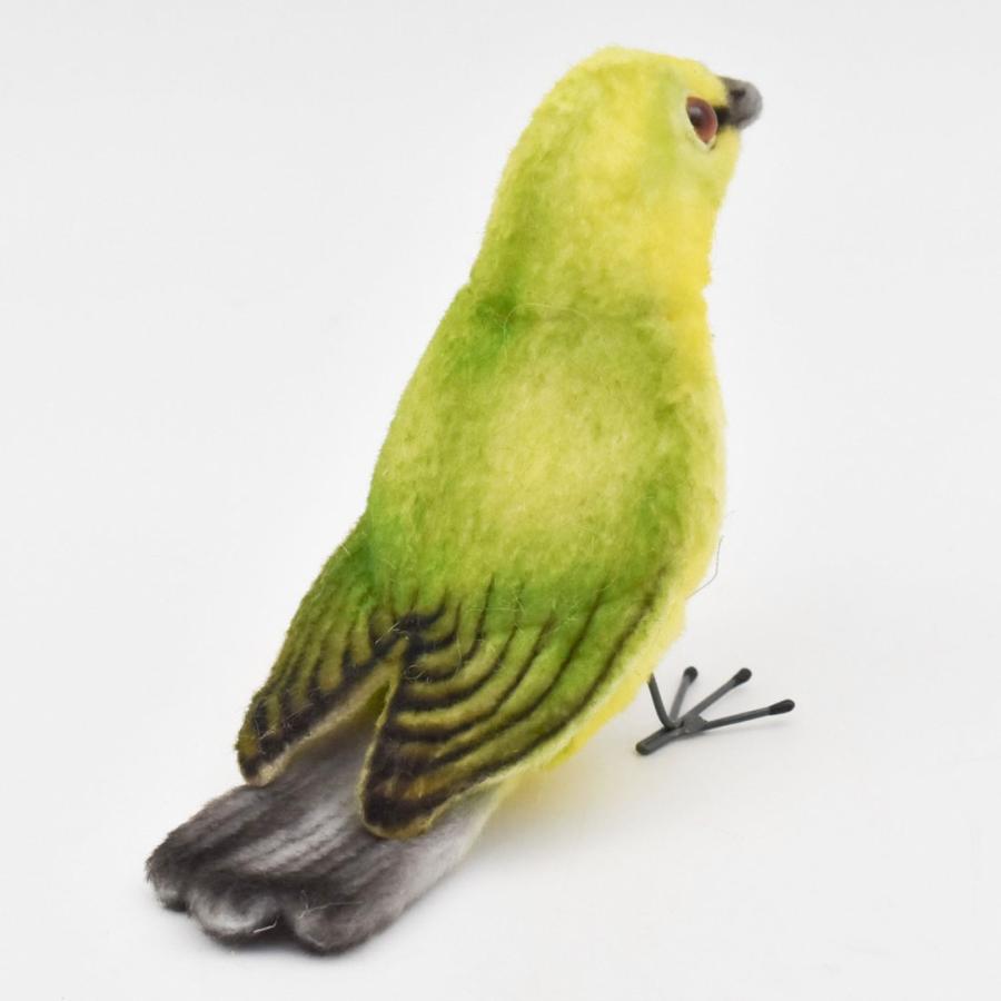 BH7246 メジロ HANSA　めじろ とり トリ 鳥 ぬいぐるみ リアル | HANSA（ぬいぐるみ） | 02