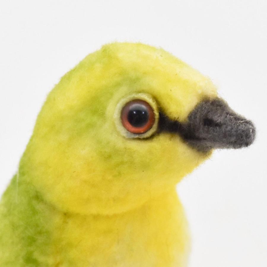 BH7246 メジロ HANSA　めじろ とり トリ 鳥 ぬいぐるみ リアル | HANSA（ぬいぐるみ） | 03