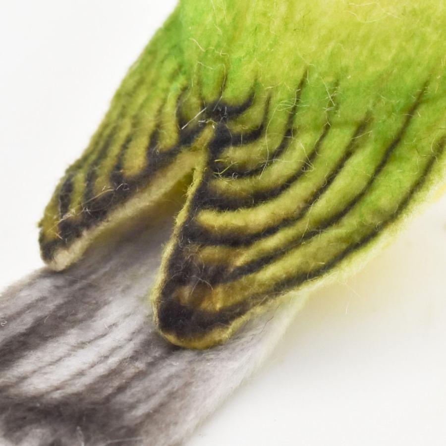 BH7246 メジロ HANSA　めじろ とり トリ 鳥 ぬいぐるみ リアル | HANSA（ぬいぐるみ） | 04