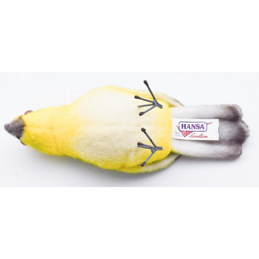 BH7246 メジロ HANSA　めじろ とり トリ 鳥 ぬいぐるみ リアル | HANSA（ぬいぐるみ） | 06