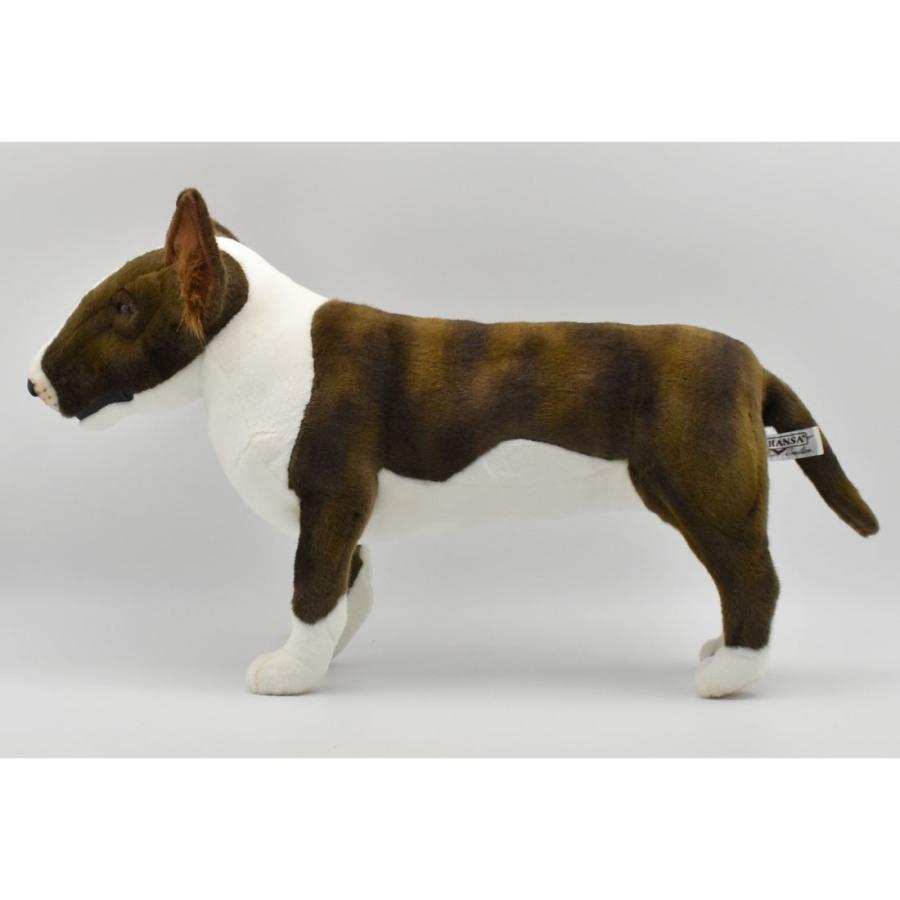 HANSA BH7253 ブルテリア ぶるてりあ いぬ イヌ 犬 ぬいぐるみ リアル