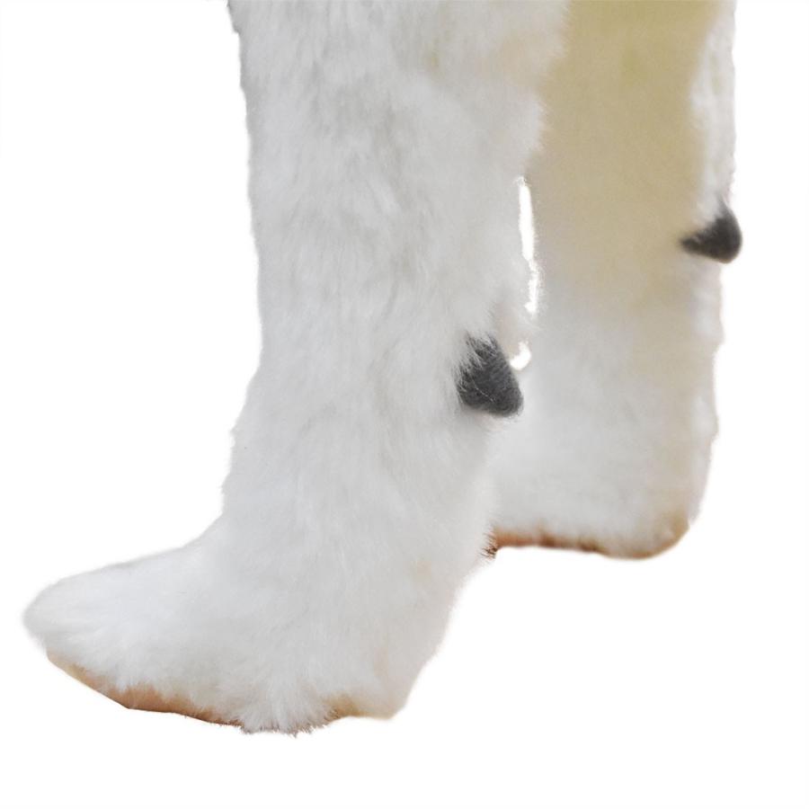 BH7316 ホッキョクオオカミ HANSA　ほっきょおおかみ 北極狼 ぬいぐるみ リアル | HANSA（ぬいぐるみ） | 05