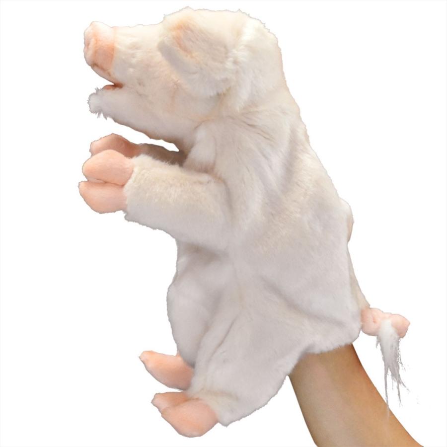 BH7339 ブタ ハンドパペット HANSA　ぶた 豚 リアル | HANSA（ぬいぐるみ） | 01