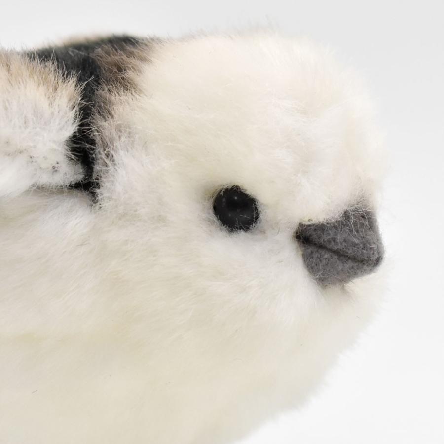BH7638 シマエナガ HANSA　しまえなが 島柄長 とり トリ 鳥 ぬいぐるみ リアル | HANSA（ぬいぐるみ） | 03