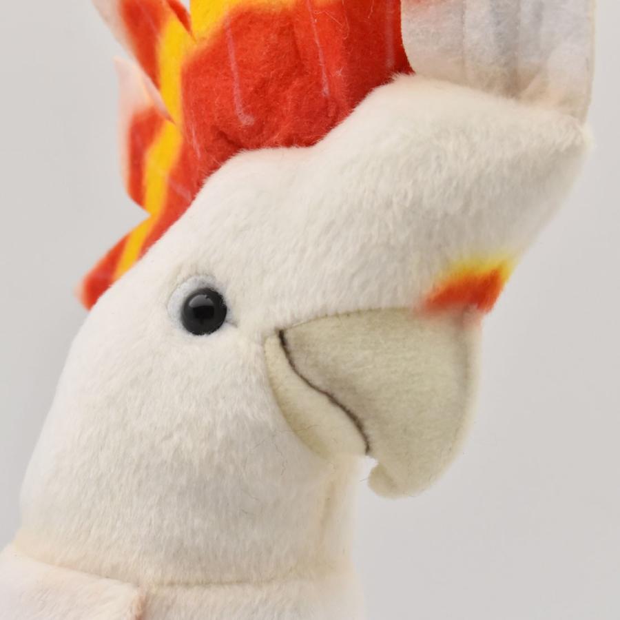 BH7641 クルマサカオウム HANSA　くるまさかおうむ とり トリ 鳥 ぬいぐるみ リアル | HANSA（ぬいぐるみ） | 03