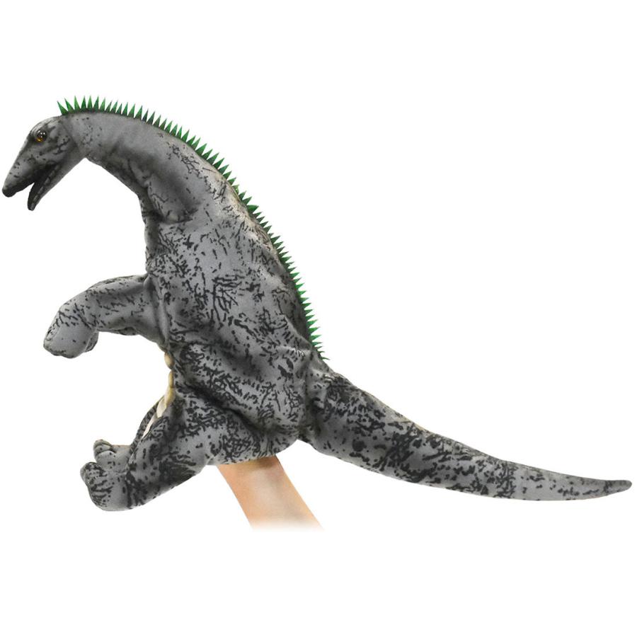 BH7743 ディアマンティナサウルス ハンドパペット HANSA　でぃあまんてぃなさうるす 恐竜 きょうりゅう リアル | HANSA（ぬいぐるみ） | 01