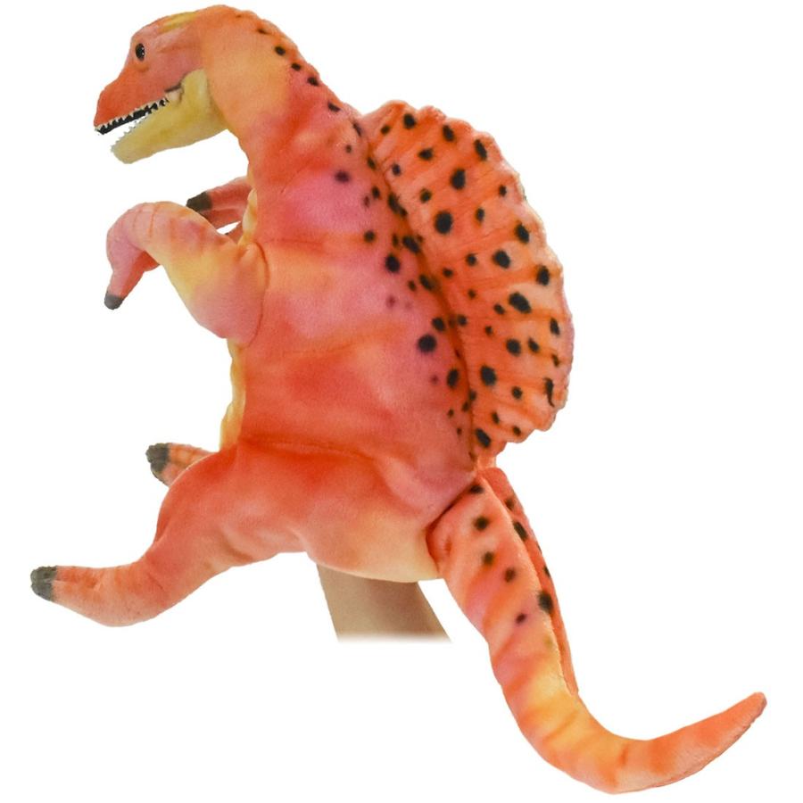BH7753 スピノサウルス レッド ハンドパペット HANSA　すぴのさうるす 恐竜 きょうりゅう あかいろ 赤色 リアル | HANSA（ぬいぐるみ） | 02