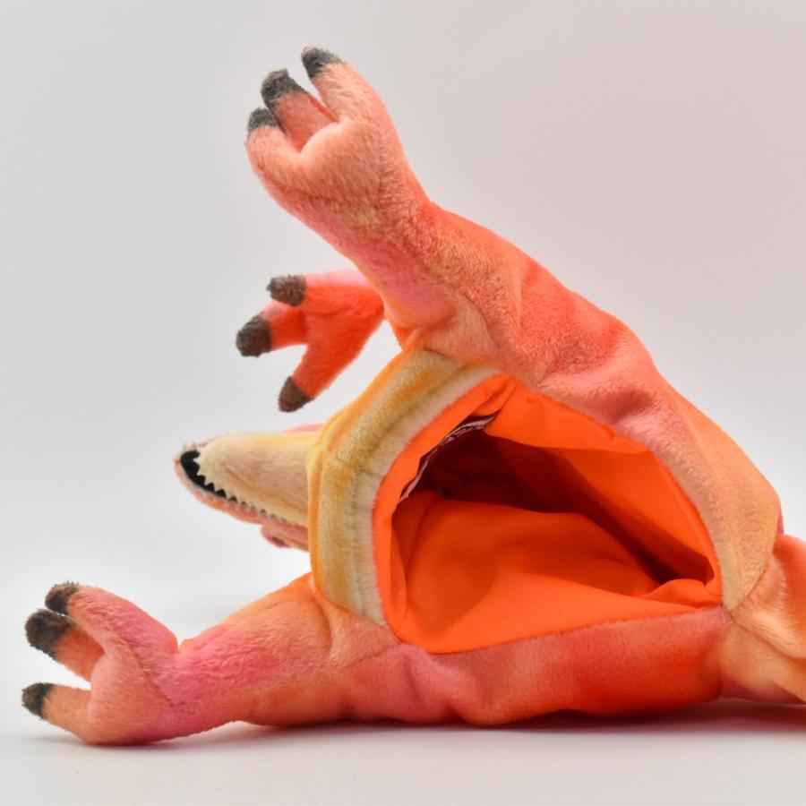 BH7753 スピノサウルス レッド ハンドパペット HANSA　すぴのさうるす 恐竜 きょうりゅう あかいろ 赤色 リアル | HANSA（ぬいぐるみ） | 06